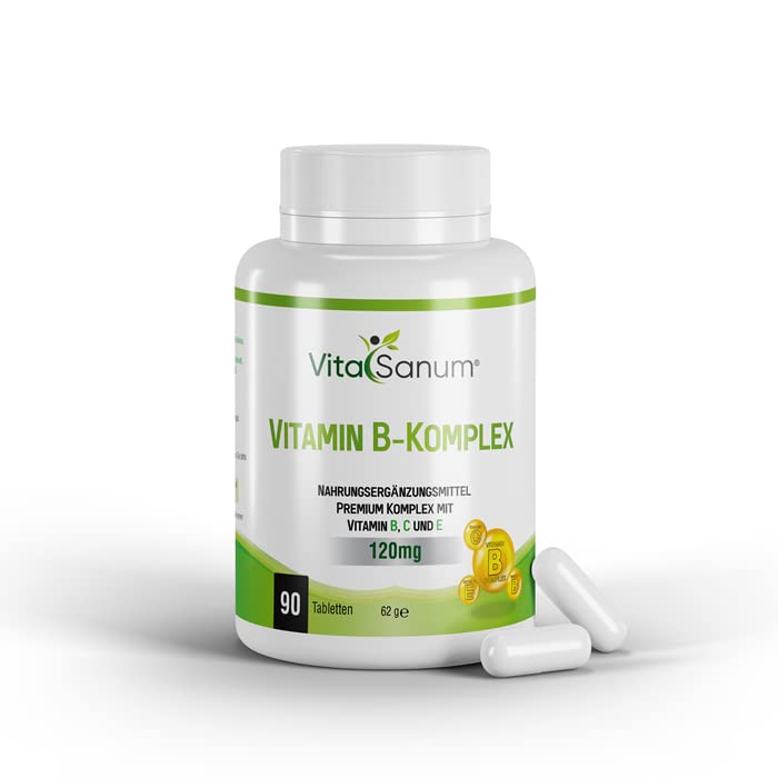 VitaSanum® - Vitamin B Komplex mit Vitamin B, C und E, 90 Tabletten 120 ...