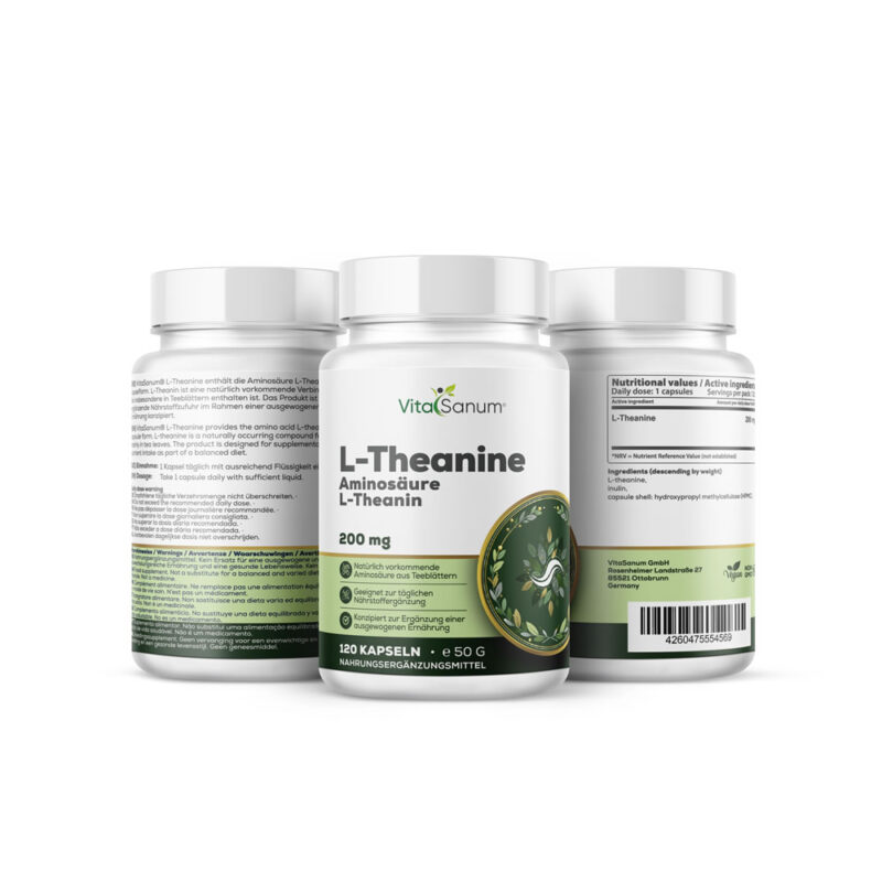 VitaSanum® - L-Theanin 200 mg – 120 Kapseln