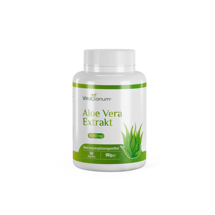 VitaSanum® - Aloe Vera Extrakt 1000 mg 90 Kapseln VitaSanum® - Aloe Vera Extrakt 1000 mg 90 Kapseln