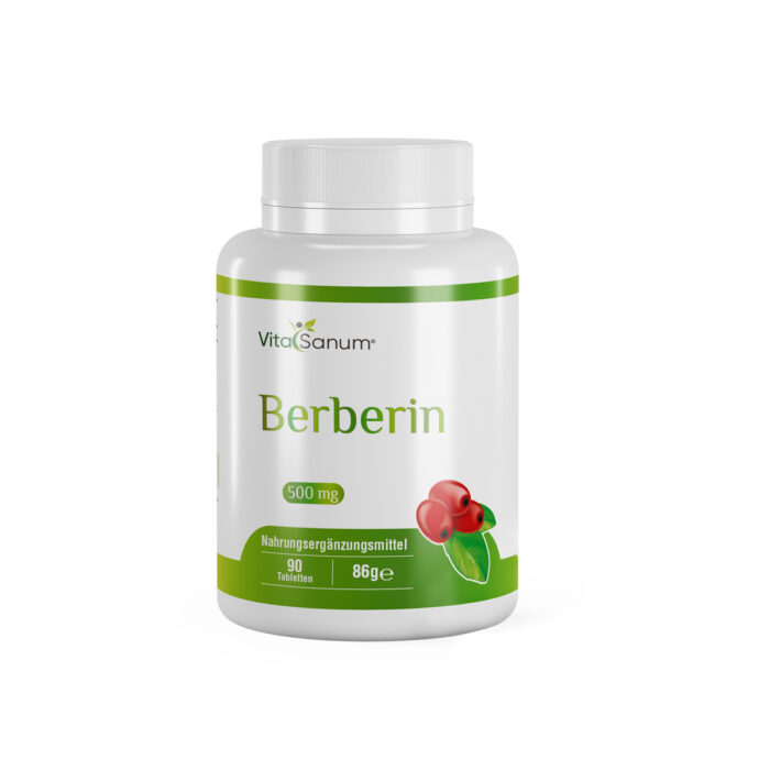 VitaSanum® - Berberin (Berberinsulfat) 500 mg 90 Tabletten VitaSanum® - Berberin (Berberinsulfat) 500 mg 90 Tabletten