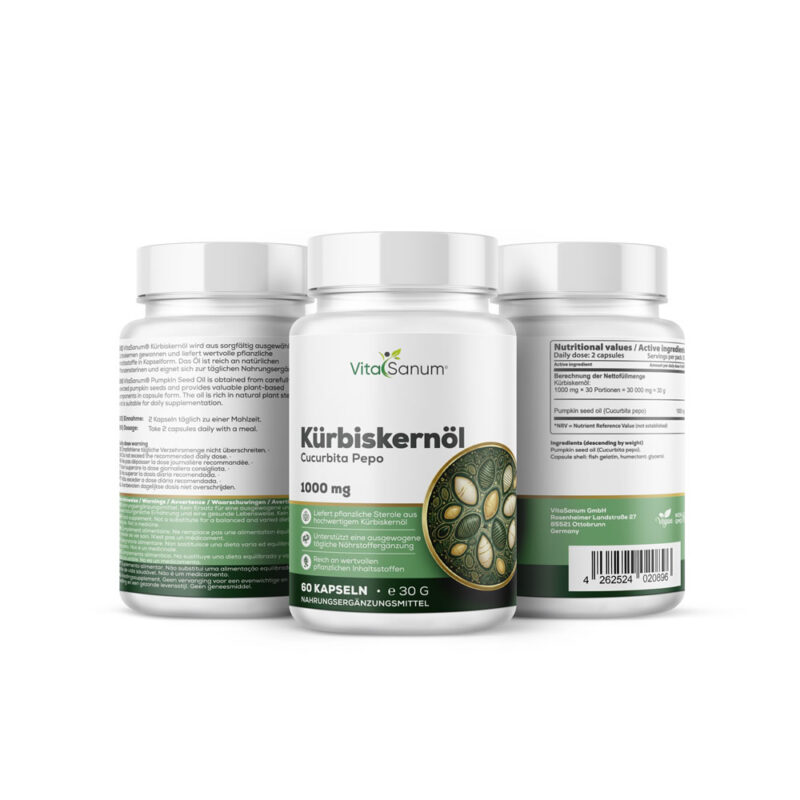 VitaSanum®- Kürbiskernöl (Cucurbita pepo)